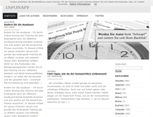 Tablet Screenshot of infonapf.de